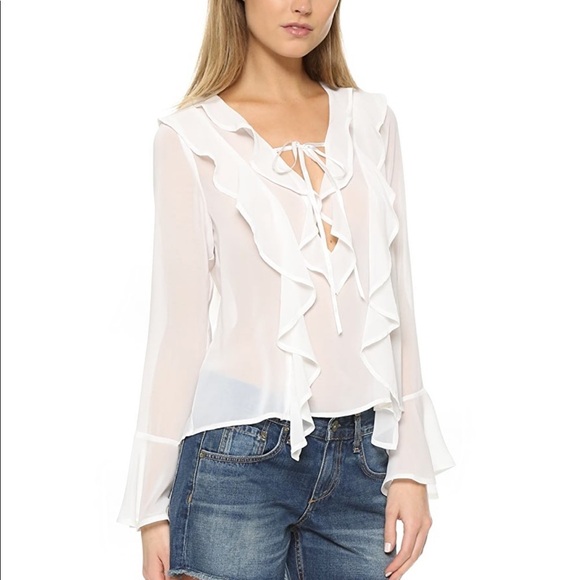 For Love & Lemons Eva Blouse - Picture 3 of 6